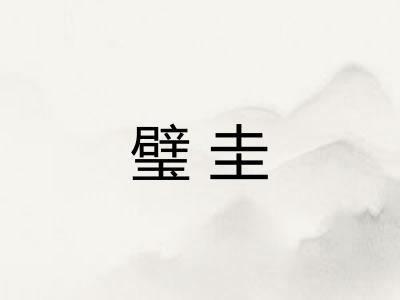 璧圭