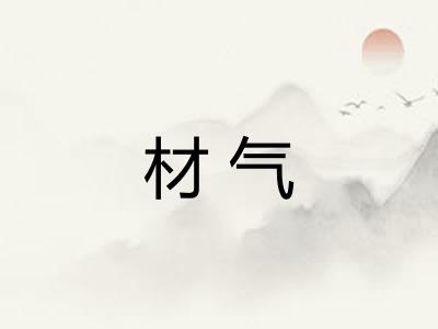 材气