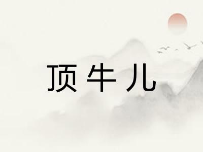 顶牛儿