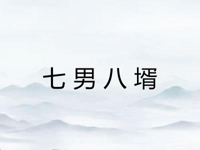 七男八壻 七男八壻