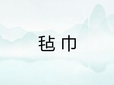毡巾