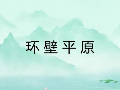 环壁平原