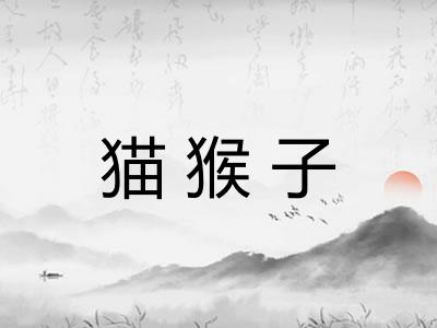 猫猴子
