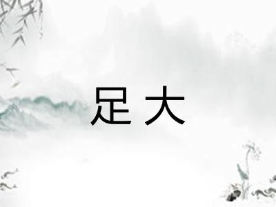 足大