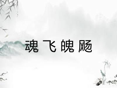 魂飞魄飏