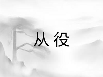 从役