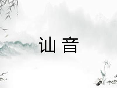 讪音