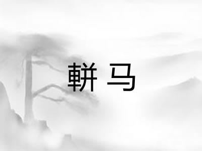 軿马