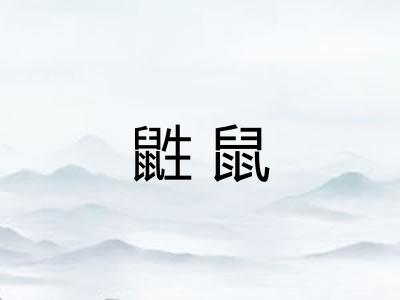 鼪鼠