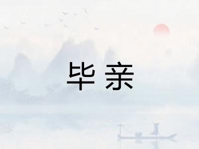 毕亲