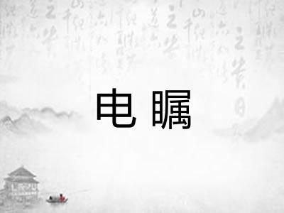 电瞩