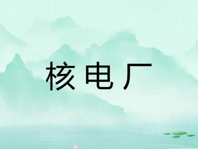 核电厂