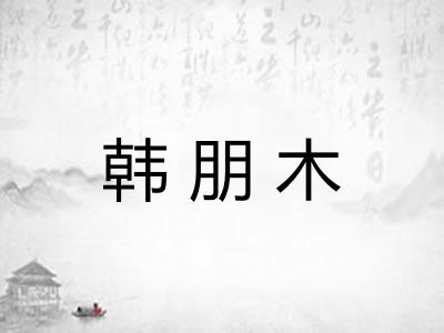 韩朋木