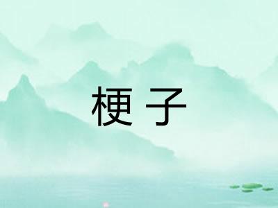 梗子
