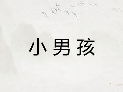 小男孩