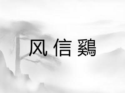 风信鷄 风信鷄