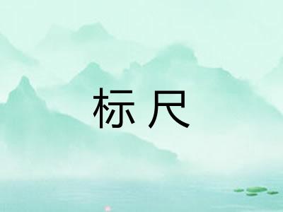 标尺