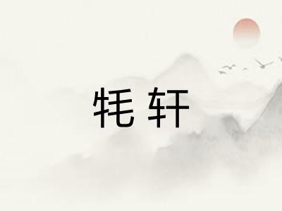 牦轩