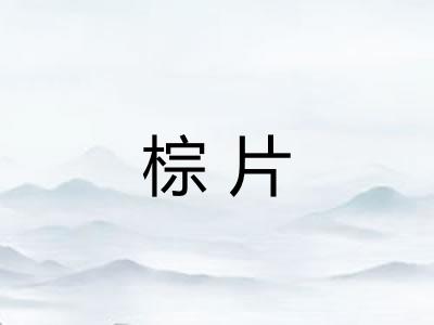 棕片