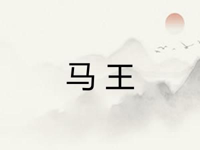 马王