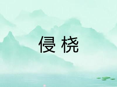 侵桡
