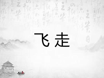 飞走