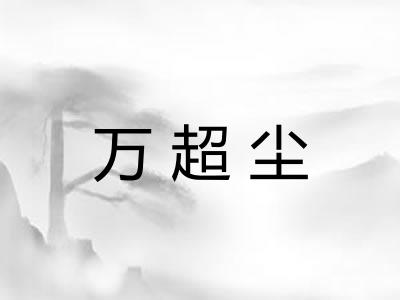 万超尘