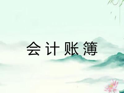 会计账簿