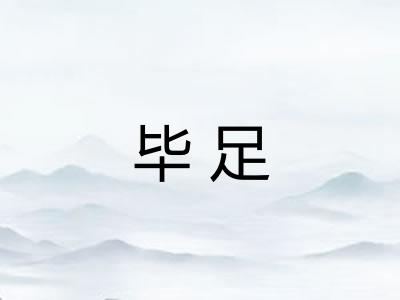 毕足