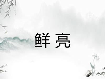 鲜亮