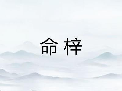 命梓