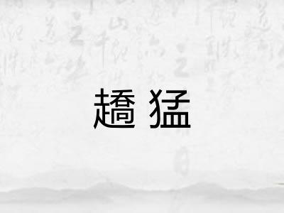 趫猛