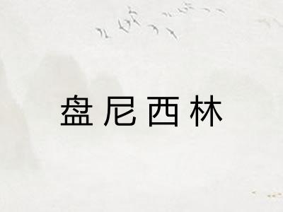盘尼西林
