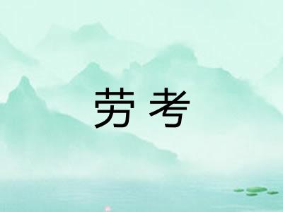 劳考