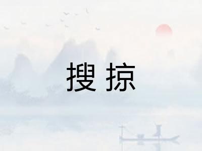 搜掠