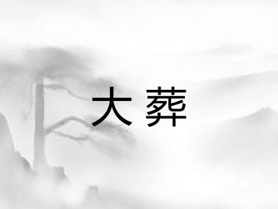 大葬