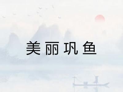 美丽巩鱼