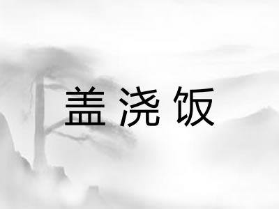 盖浇饭