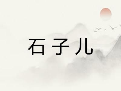 石子儿