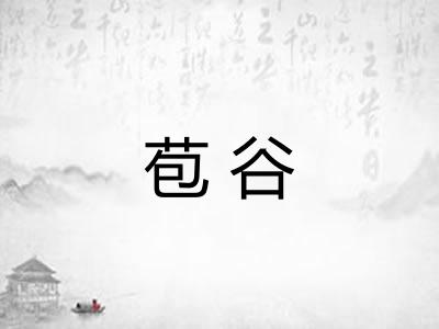 苞谷