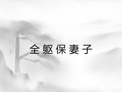 全躯保妻子