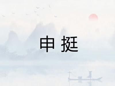 申挺