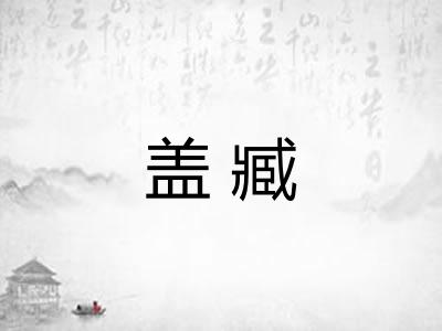 盖臧