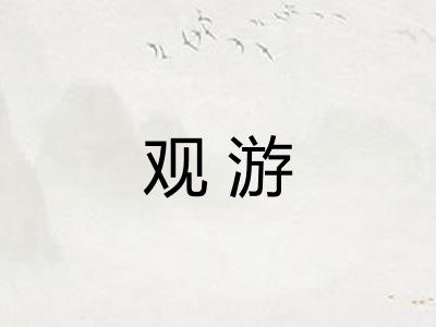 观游