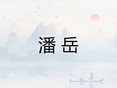 潘岳