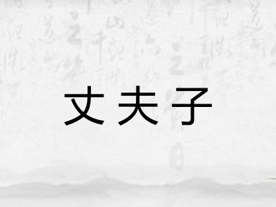 丈夫子