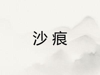 沙痕