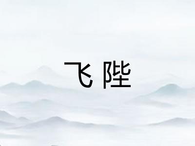 飞陛