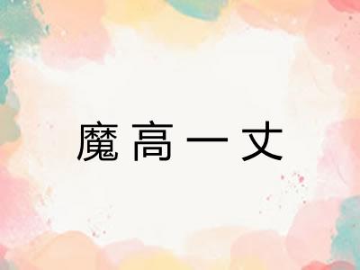 魔高一丈