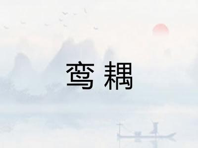 鸾耦
